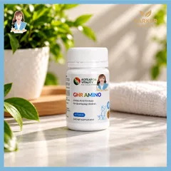 Viên uống giúp bé ăn khỏe ngủ ngon, phát triển chiều cao New Zealand Aotearoa Vitality GHR Amino 60 viên