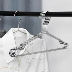 Móc Inox Treo Quần Áo Người Lớn Dày 3mm - Inox 304 Chất Lượng, Đầu Bo Tròn (Chiều Dài 40cm) 813784