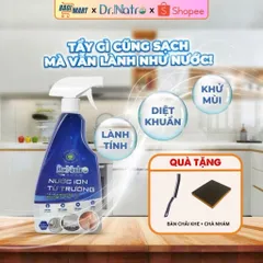 Chai tẩy đa năng Dr Natro 500ml làm sạch dầu mỡ, vệ sinh giày dép, sàn nhà an toàn lành tính 813805