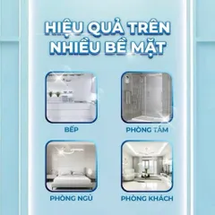 Chai tẩy đa năng Dr Natro 500ml làm sạch dầu mỡ, vệ sinh giày dép, sàn nhà an toàn lành tính 813805