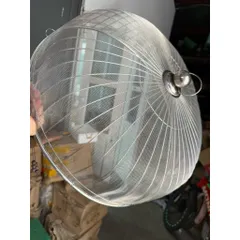 [XẢ KHO THANH LÝ] Lồng Bàn Inox Chống Ruồi Muỗi Cao Cấp 50cm - Lồng Bàn Lưới Thép Không Gỉ Móp Nhẹ Do Vận Chuyển Giá Rẻ 813807