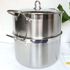 Bộ Nồi Hấp Nắp kinh 30cm - Dùng Được Bếp Từ, Thanh Lý Giá Rẻ 813814