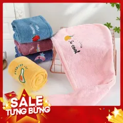 Khăn lau khô tóc thời trang và tiện dụng 813835