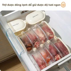 Hộp Đựng Đồ Khô 3 Tầng Kèm Nắp 