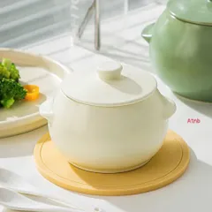 Âu Đựng Mỡ Heo, Hũ Đựng Gia Vị Bằng Sứ Cao Cấp Kèm Thìa – Thiết Kế Dáng Tròn Sang Trọng, Nhiều Dung Tích (880ml/1550ml) 813855