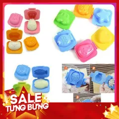 Bộ Khuôn Cơm Khuôn Bánh 6 Món Cho Bé - Giúp Trẻ Thích Thú Với Bữa Ăn