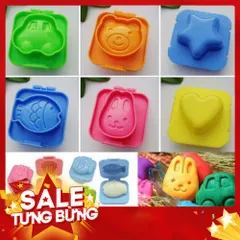 Bộ Khuôn Cơm Khuôn Bánh 6 Món Cho Bé - Giúp Trẻ Thích Thú Với Bữa Ăn