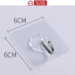 Combo 20 Móc Dính Tường Trong Suốt - Tiện Lợi và Đẹp Mắt 813874
