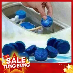 Viên thả bồn cầu xanh gói 10 viên tiện lợi khử mùi hiệu quả, tiết kiệm 813885