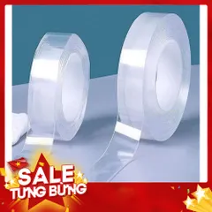 Băng Dính 2 Mặt Trong Suốt 5 Mét - Tiện Lợi Cho Mọi Công Việc Dán Dính 813904