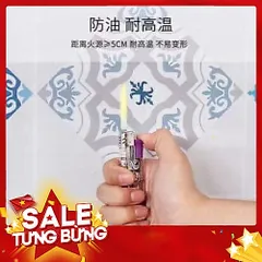 Cuộn Giấy Dán Bếp Hoạ Tiết Kẻ Tráng Nhôm Size 2m x 60cm - Tiện Lợi Và Đẹp Mắt 813915