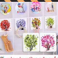 Móc Dính 3D Siêu Chắc (Set 10 Cái) - Giải Pháp Treo Đồ Tiện Lợi 813927