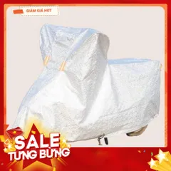 Bạt Phủ Xe Máy Phản Quang Cách Nhiệt Chống Nóng - Áo Trùm Xe Máy Chống Thấm Nước Dày Dặn Cho Xe Ga 813942