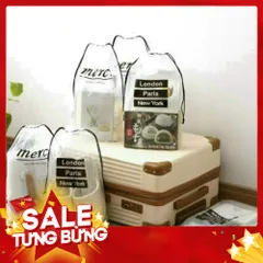 Combo 5 Túi Đựng Giày Dép Quần Áo Trong Suốt - Tiện Lợi và Gọn Gàng 813945