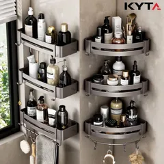 Kệ Nhà Tắm Hợp Kim Nhôm Kèm Keo Dán Siêu Chắc - Không Han Rỉ, Tiện Lợi 813952