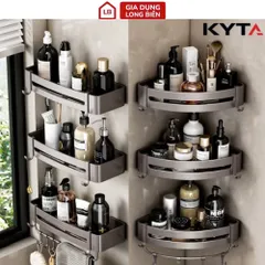Kệ Nhà Tắm Hợp Kim Nhôm Kèm Keo Dán Siêu Chắc - Không Han Rỉ, Tiện Lợi 813952