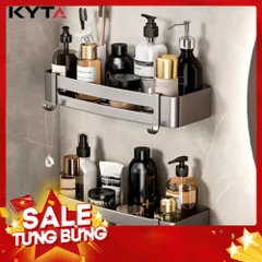 Kệ Nhà Tắm Hợp Kim Nhôm Kèm Keo Dán Siêu Chắc - Không Han Rỉ, Tiện Lợi 813952