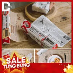 Giấy Nến Thấm Dầu Hoa Văn Mẫu Mới - Hàng Loại 1 Cuộn 5M Chống Bám Dính, Thấm Hút Dầu Mỡ Tốt 813977