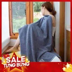 Khăn tắm ngày tháng 70x140 cm thêu logo 12 tháng, chất khăn bông mềm mịn , thấm hút mồ hôi cực tốt 813978