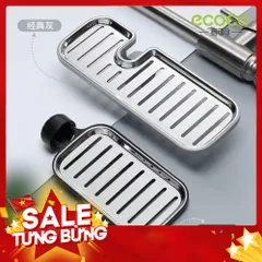 Khay Để Xà Phòng, Giẻ Rửa Bát Inox ECOCO Cao Cấp Không Gỉ 813994