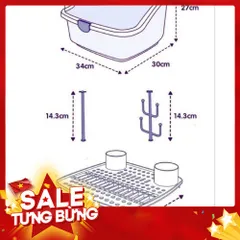Khay úp bình sữa có nắp đậy tiện ích 813999
