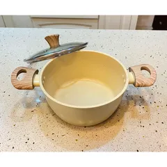 Nồi Chống Dính Vân Đá Đủ Size 20, 22, 24cm - Tay Cầm Chống Nóng, Dùng Được Mọi Loại Bếp 814007