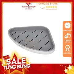 Kệ góc ecoco mẫu mới kèm miếng dính cực chắc có ảnh chụp thật 814018