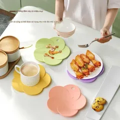 Miếng Lót Cách Nhiệt Đa Năng GonQin - Chất Liệu Silicone Chịu Nhiệt Lên Tới 200 độ C 814019
