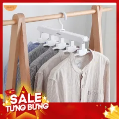 Móc Treo Quần Áo Tiết Kiệm Không Gian 5 in 1 ECOCO E1904 - Đa Năng và Tiện Lợi 814022