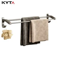 Giá Treo Khăn Nhà Tắm KYTA K81360 - Hợp Kim Nhôm Không Han Rỉ, Bền Đẹp 814025