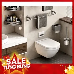 Giá Treo Khăn Nhà Tắm KYTA K81360 - Hợp Kim Nhôm Không Han Rỉ, Bền Đẹp 814025
