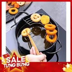 Nồi Chiên Chống Dính Emoojoo Nhật 20cm - Tiện Lợi, An Toàn Cho Mọi Món Ăn 814028