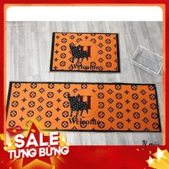 Combo 2 thảm bếp mẫu mới 2 size 814030