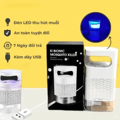 Đèn Bắt Muỗi Bắt Côn Trùng Máy Bắt Muỗi Thông Minh Có Đèn Led Tia UV Tiết Kiệm Điện 814048