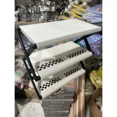 Kệ Giày Dép Ziczac 3 Tầng Chất Liệu Nhựa Tiện Lợi - Tiết Kiệm Không Gian 814047