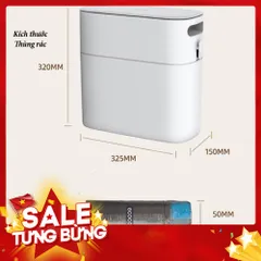 Túi Đựng Rác Có Quai Xách Siêu Dai ecoco (combo 5 cuộn) 814063