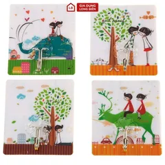 Combo 10 móc dính 3d cường lực siêu chắc 814069