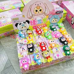 Hộp 24 Móc Khoá Babythree Blindbox - Bé Ba Dễ Thương, Bất Ngờ 814073