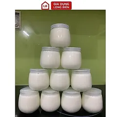 Hũ Sữa Chua Béo Thủy Tinh 200ml (Combo 8 Hũ) - Tiện Lợi Cho Việc Làm Sữa Chua Tại Nhà 814074
