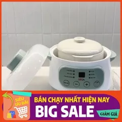 Nồi Nấu Cháo Chậm Seka Chính Hãng Cao Cấp - Dung Tích 1L, Đa Năng và Tiện Lợi 814075