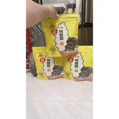 Rong Biển Gia Vị Hàn Quốc 250g Rong Biển Giòn Tan Thơm Ngon, Trộn Cơm/Ăn Liền Bibimbap