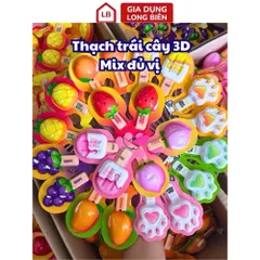 Thạch Trái Cây 3D Hình Thù Gói - Ngon Miệng và Đầy Màu Sắc 814111