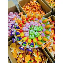 Thạch Trái Cây 3D Hình Thù Gói - Ngon Miệng và Đầy Màu Sắc 814111