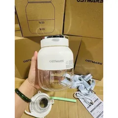 Máy Xay Sinh Tố Cầm Tay Mini Ostmars - Sạc Tích Điện, Dung Tích 500ml 814118