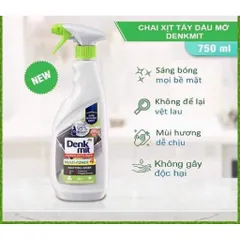 Xịt Vệ Sinh Bếp Đa Năng Denkmit Multi Power 4 Trong 1 (750ml) - Sạch Bóng, An Toàn Cho Gia Đình 814127