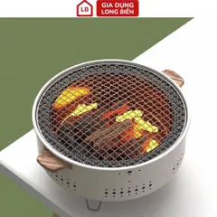 Bếp nướng than hoa không khói tròn size 30cm 814148