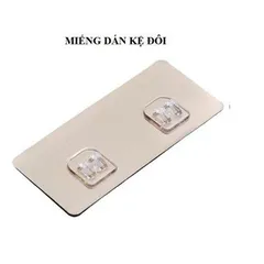 Miếng Dán Tường Chữ U Thay Thế Kệ Hình Chữ Nhật - Kệ Góc Nhà Tắm Tiện Lợi 814146