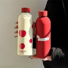 Bình Giữ Nhiệt Lạnh GUCGRET 500ML - Màu Pastel Thời Trang, Giữ Nước Lạnh Suốt Ngày 814159