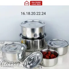 Bộ Thố Inox 5 Món MyHome Tặng Kèm Nắp 814174