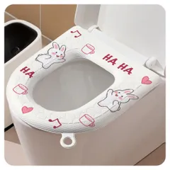 Lót Bồn Cầu Giữ Ấm Labubu Dễ Thương - Đệm Lót Bồn Cầu Xốp Không Thấm Nước, Dễ Dàng Vệ Sinh 814218